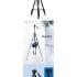 Jmary KP-2599 Professional Aluminum Tripod, Monopod for All DSLR Cameras and Smartphone (Black)